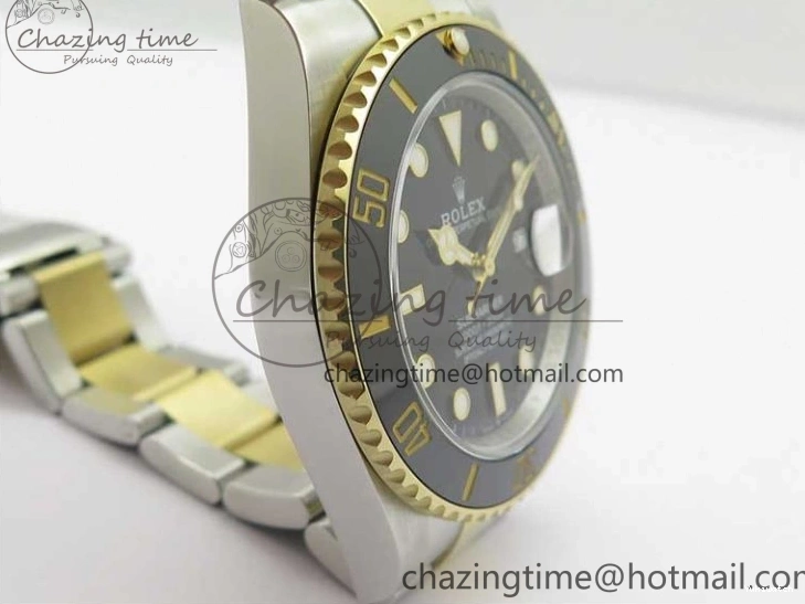 41mm 126613 LN YG Bracelet SS YG Dial Best Black SS Maker BP Edition Submariner on 0226